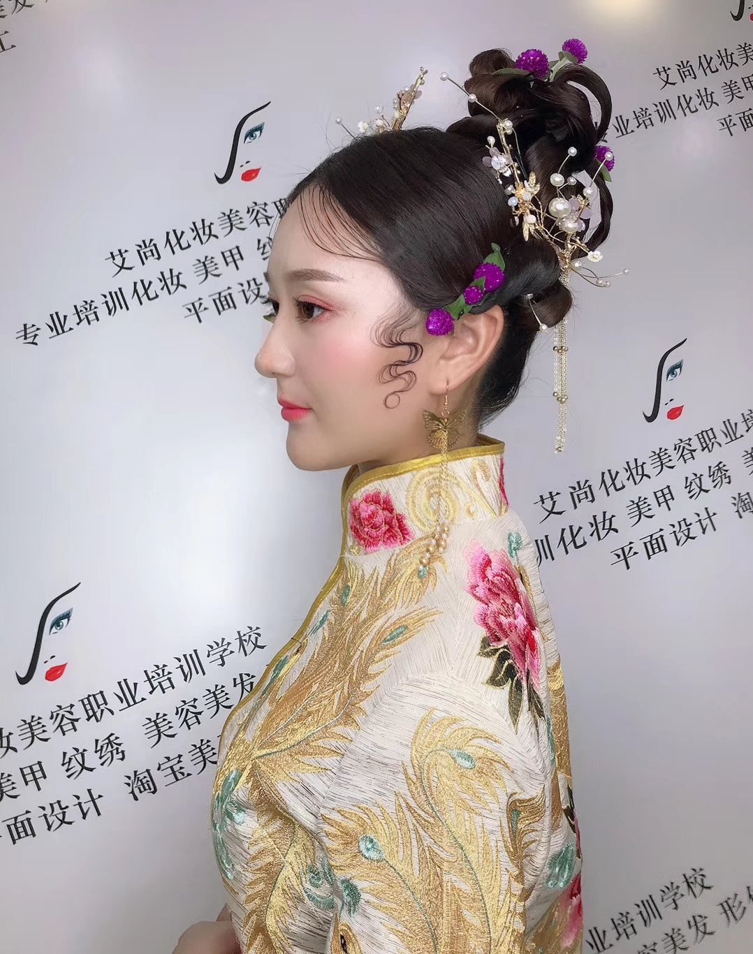 【艾尚美业】新中式新娘造型(图5)