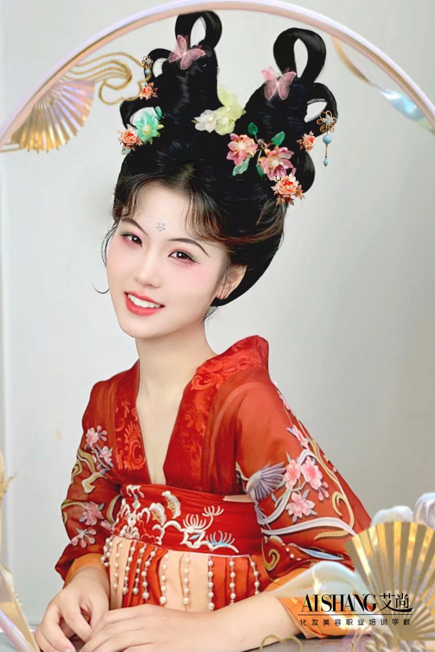 汉服梳妆-灵动唐妆(图2)